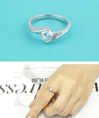 Diamond Crystal Ring