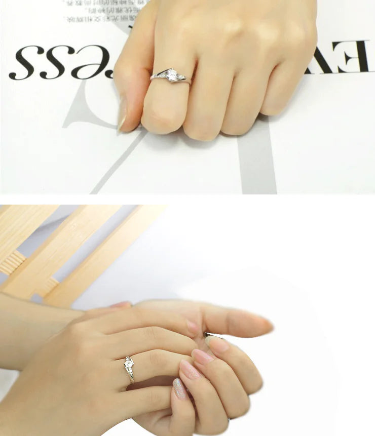 Diamond Crystal Ring