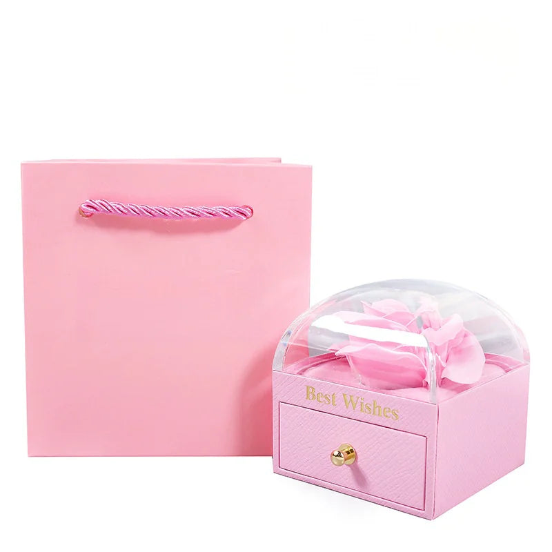 Rose Jewelry Storage Box