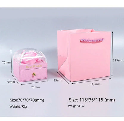 Rose Jewelry Storage Box